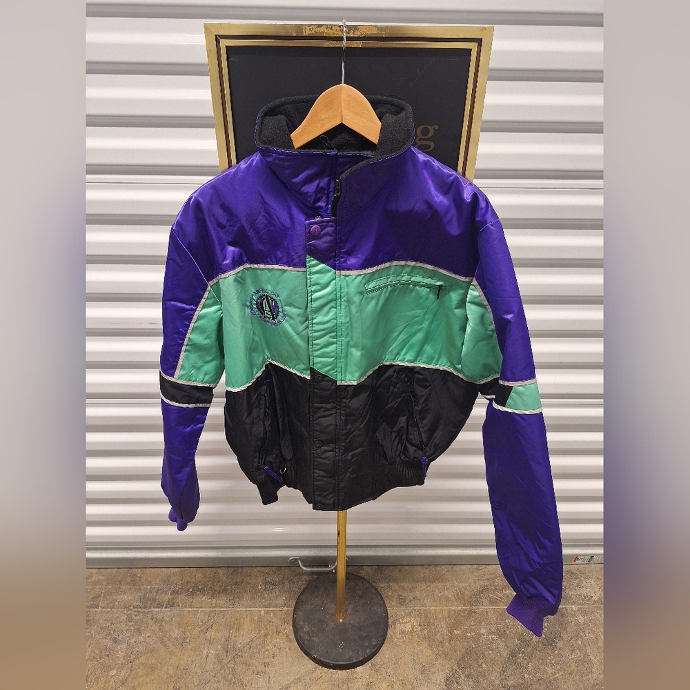 Vintage Arctic Cat Jacket Snowmobiling Coat Racing Thinsulate MEDIUM